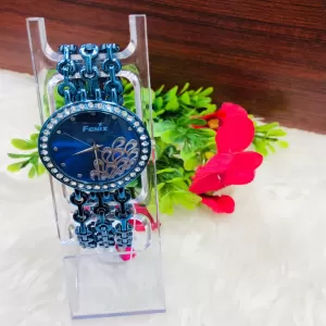 Generic Blue Ladies Steel Watch