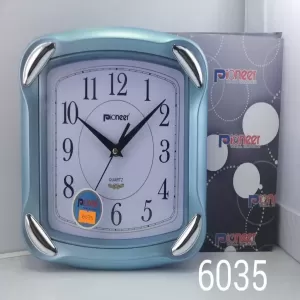 Generic Wall Clock Blue for Home