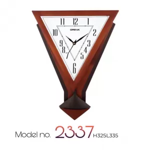 OREVA Wall Clock Brown