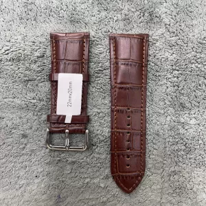 Generic 22MM DarkBrown Watch Strap