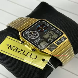 Gold Citizen ANA-DIGI TEMP Casual Mens Watch
