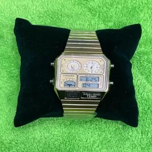 Gold CITIZENS Mens Casual WATCH