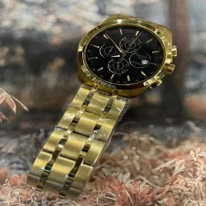 Generic Luxury Watch Gold Stainless Steel Fashion Watch