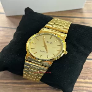 Gold Mens Casual Citizen Brand Watch