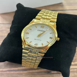 Gold Mens Casual Citizen Brand Watch