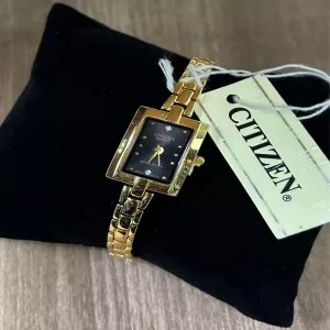 Gold Womens Fashion Citizen Casual Watch