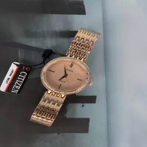Rose Gold Women Luxury Gift for Citizen Women Casual Watch