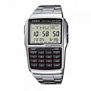 Generic Calculator Watch Silver