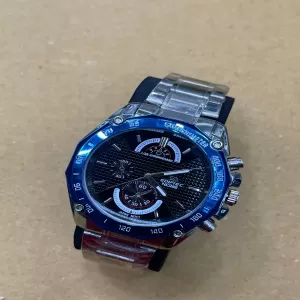 Generic Casual Men Watch Silver
