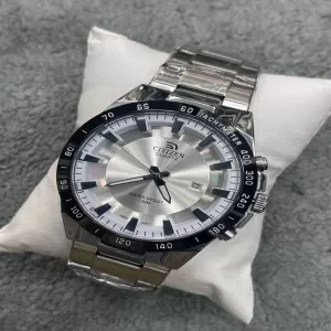 Generic Casual Watch for Men - Silver