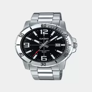 Generic Gents Casual Office Watch Silver