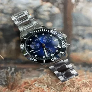 SILVER Luxury Watch Stainless Steel Fashion Watch