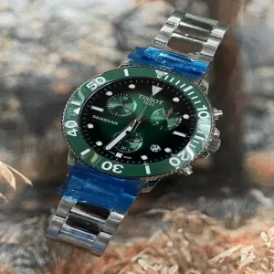 Generic Luxury Stainless Steel Silver Men's Watch