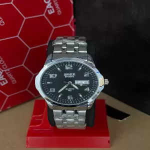 Generic Men's Silver Casual Luxury Watch