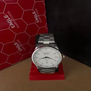 Silver Men Casual Luxury Watch