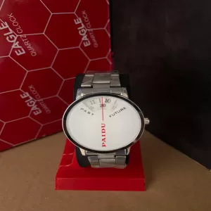 Generic Silver Men Casual Luxury Watch