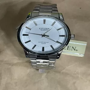 Generic Men wrist watch Silver