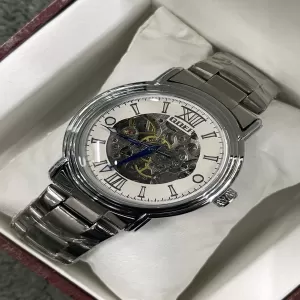 Generic Silver Mens Business Watch