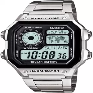 Generic Casual Sports Watch Silver