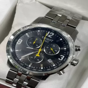 Silver Mens Luxury Watch