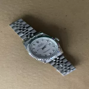 Silver Rolex Watch