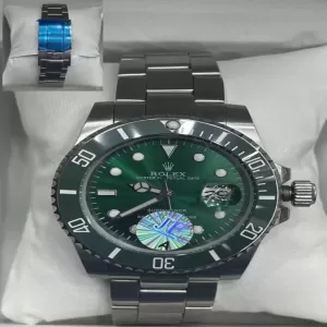 Silver Rolex Watch (Automatic)