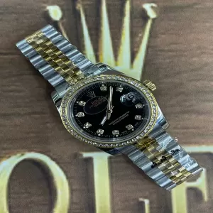 Two Tone Automatic Stainless Steel Rolex Watch