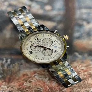 Generic Two Tone Luxury Stainless Steel Watch