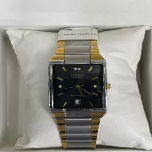 Generic Two Tone Men Wrist Watch