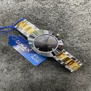 Generic Two Tone Men Wrist Watch
