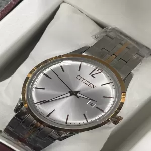 Generic Two Tone Men Wrist Watch