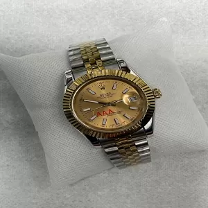 Generic Men Casual Two Tone Automatic Watch