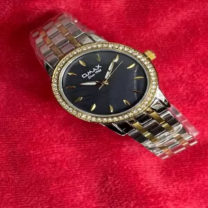 OMAX Ladies Watch Two Tone
