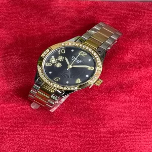 OMAX Two Tone Ladies Watch