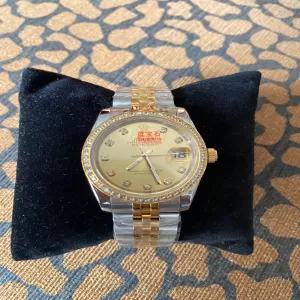 Two Tone ROLEX Men&Boys Casual Automatic WATCH