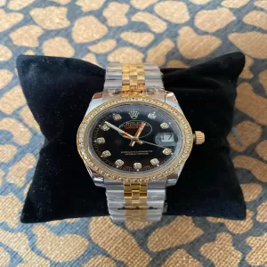 Two Tone Rolex Men&Boys Casual Automatic watch