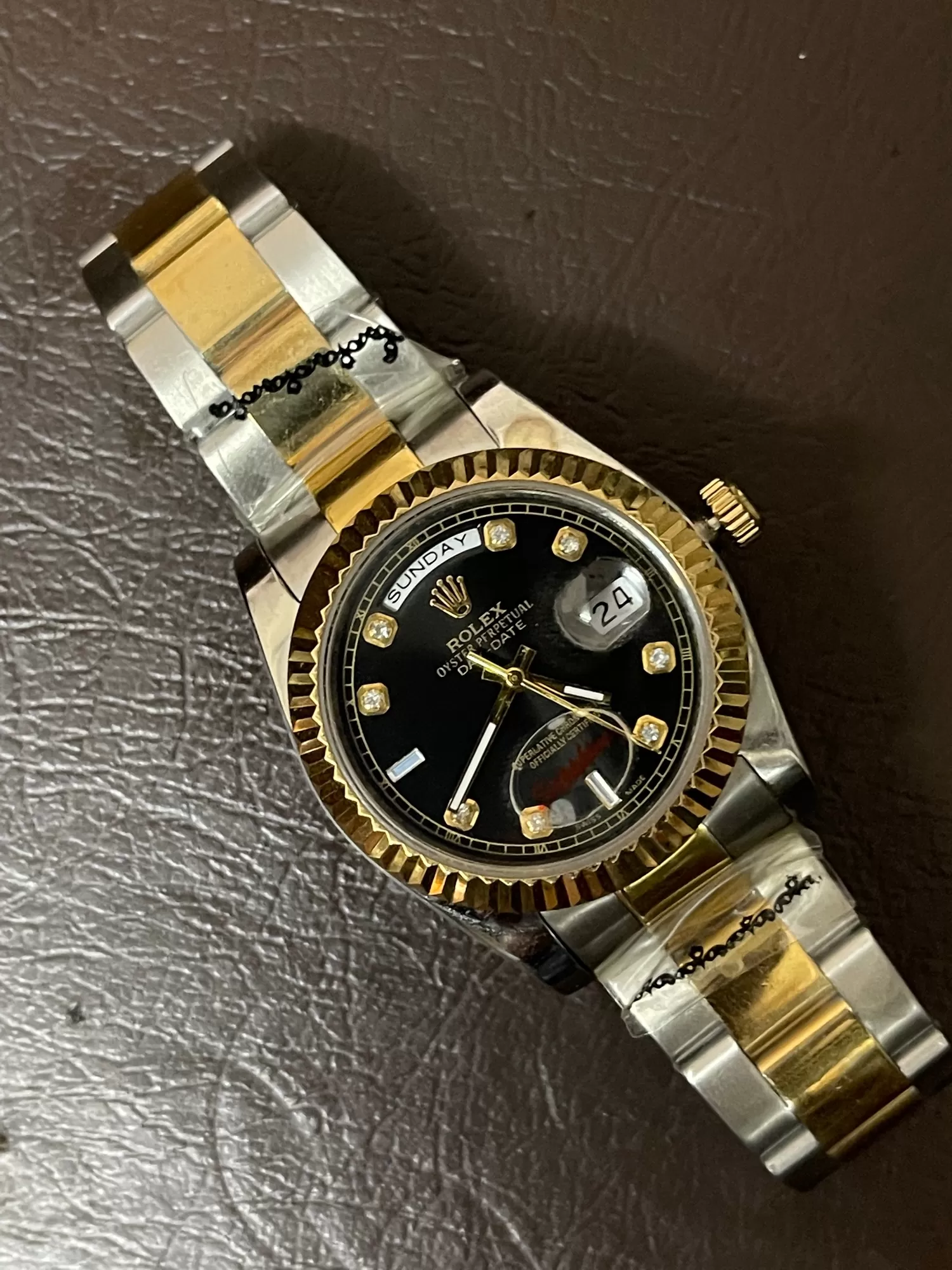 Two Tone Luxury Automatic Watch for Men