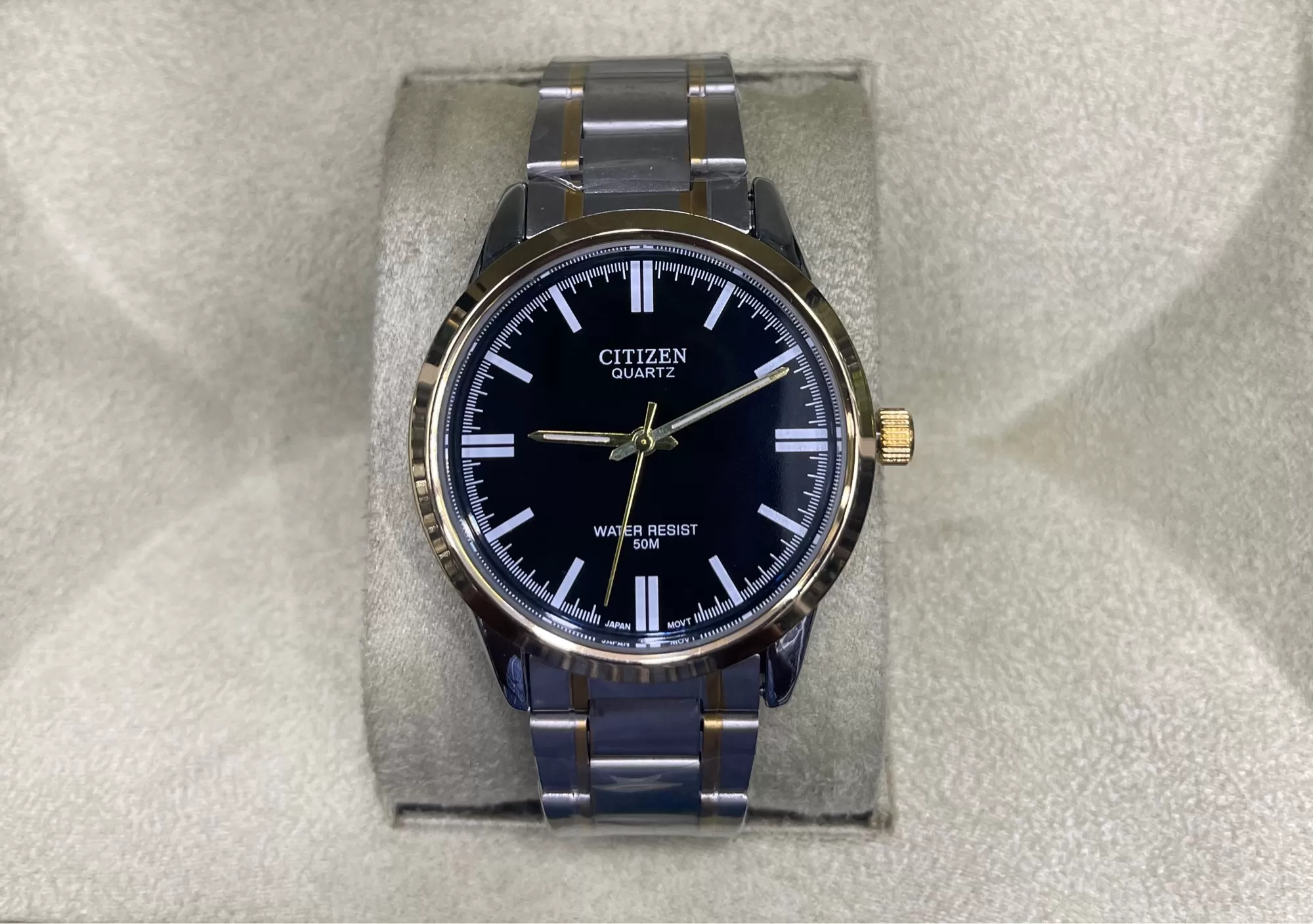 Generic Two Tone Men Business Casual Watch