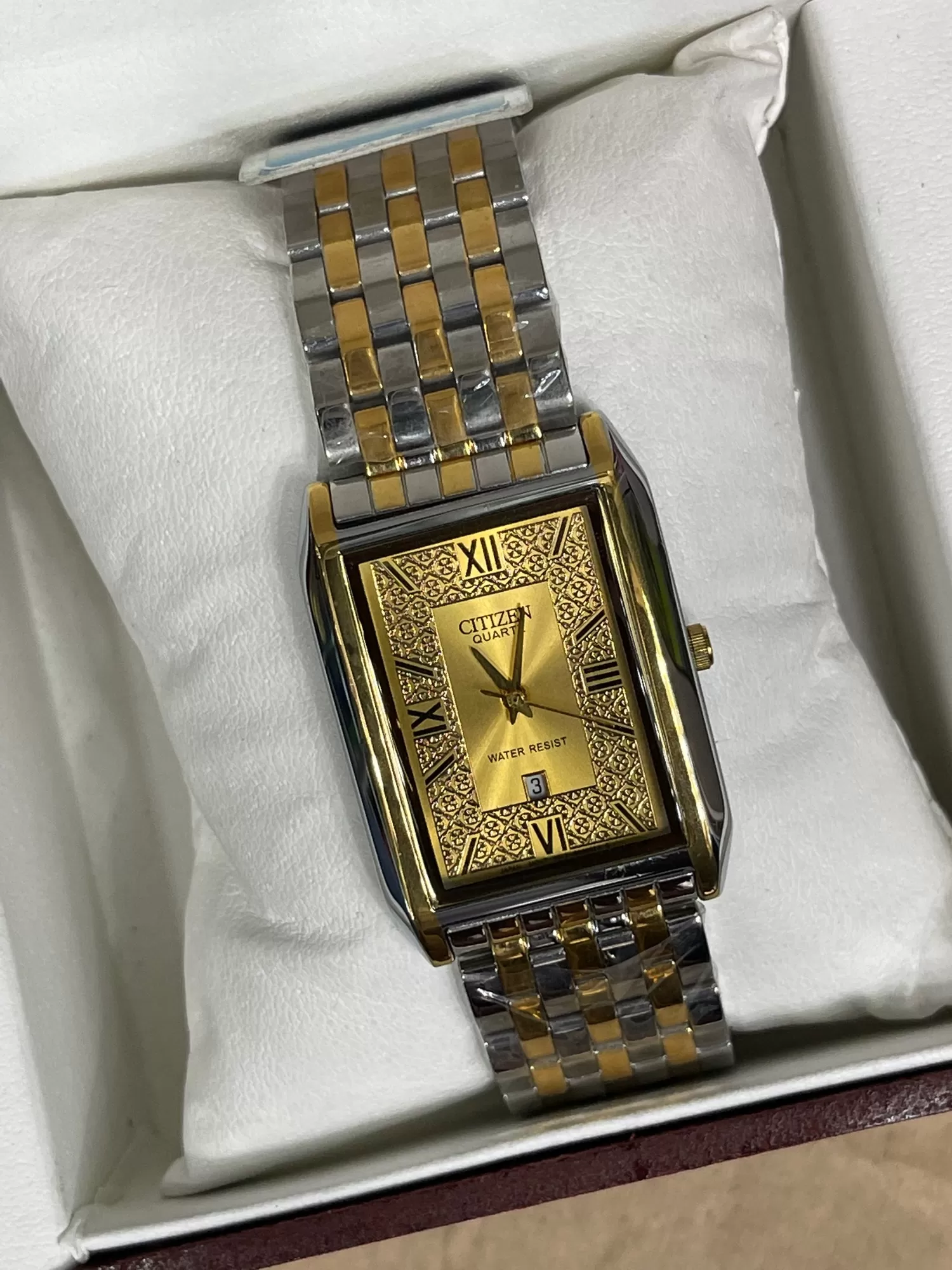 Generic Men Wrist Watch Two Tone