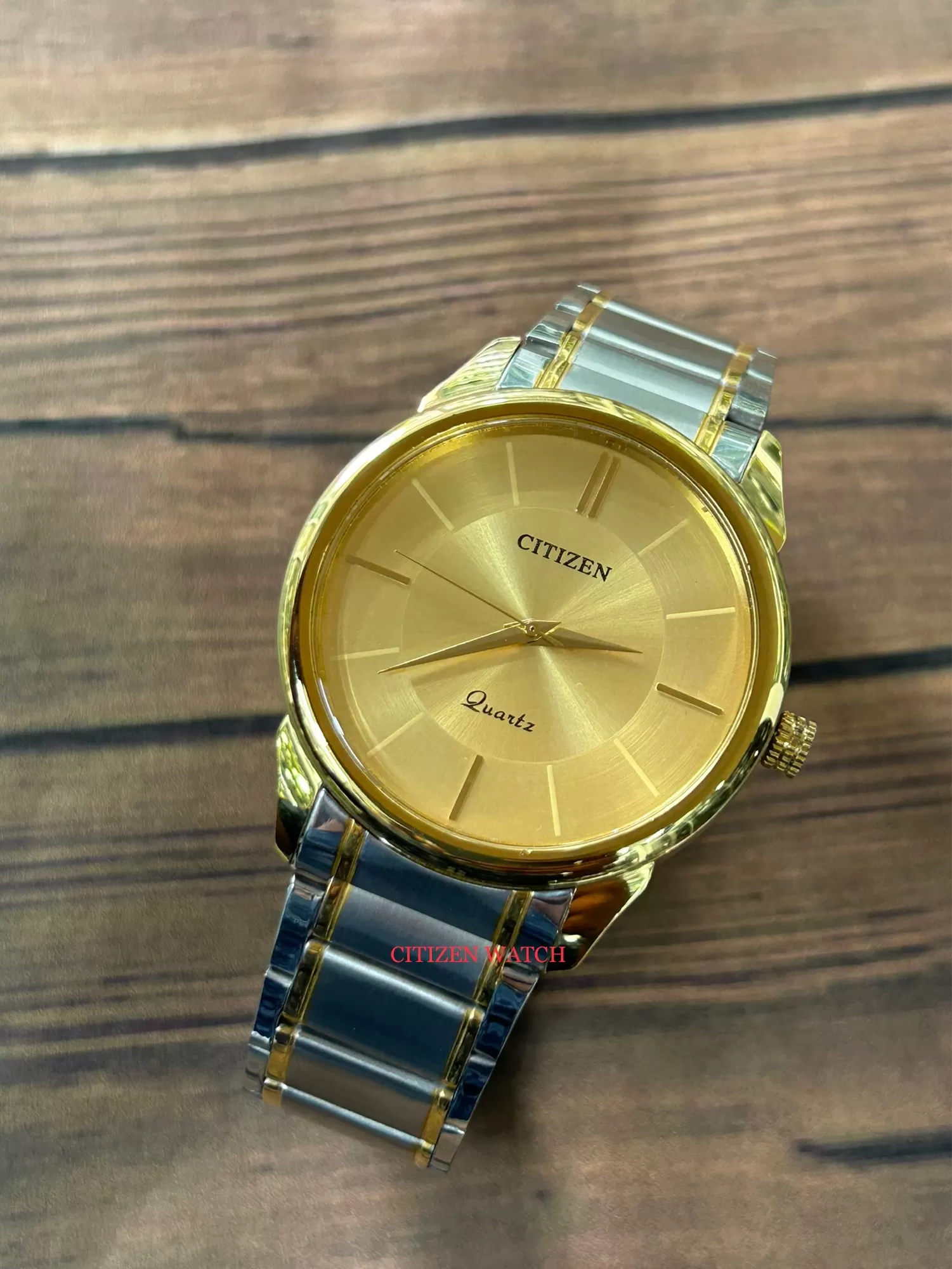 Two Tone Mens Casual  Citizen Brand Watch