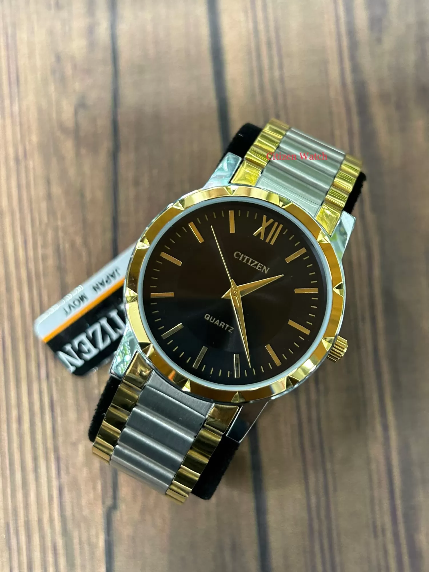Two Tone Mens Casual Citizen Two Tone Watch