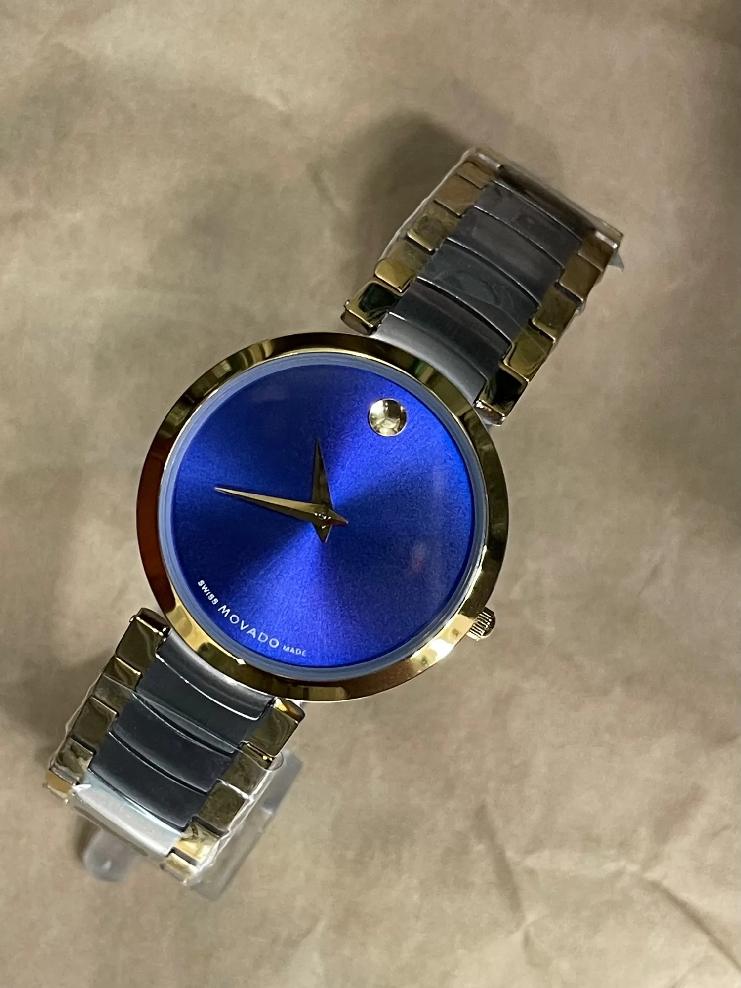 MOVADO Two Tone Watch Medium Size