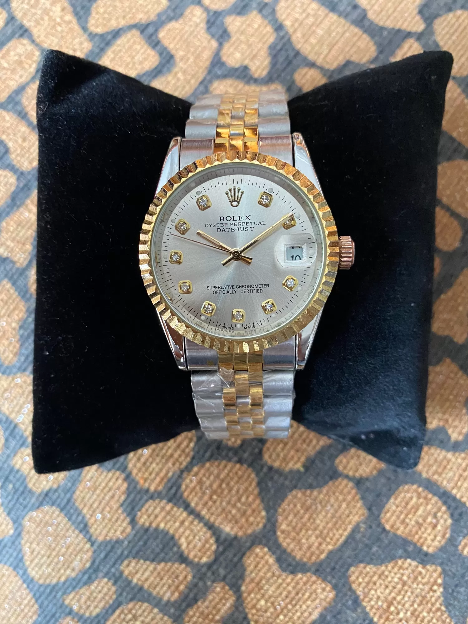 Two Tone Rolex watch