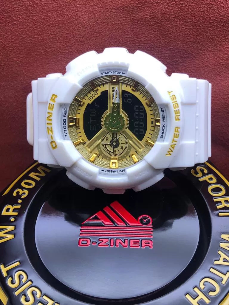 White Boys Sports Watch