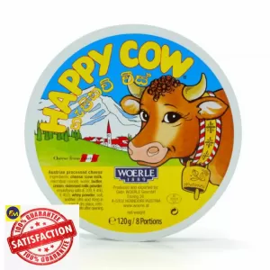 Happy Cow Cheese Triangle 8 Portions 5Pack (5x120g)