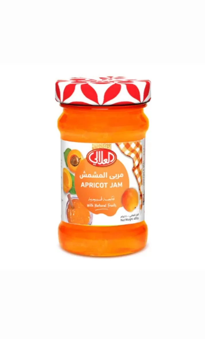 Al alali Apricot Jam With Natural Fruits 400g