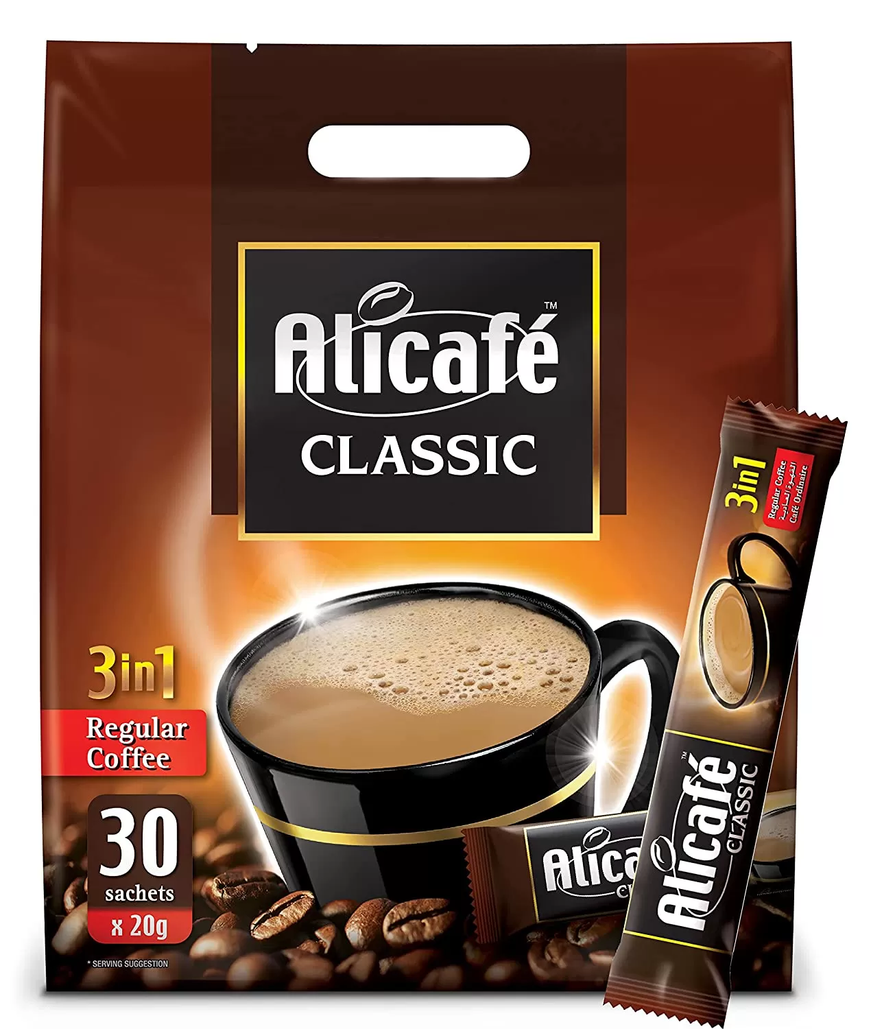 Alicafe Classic 3 in 1 Instant Coffee 30 X 20g