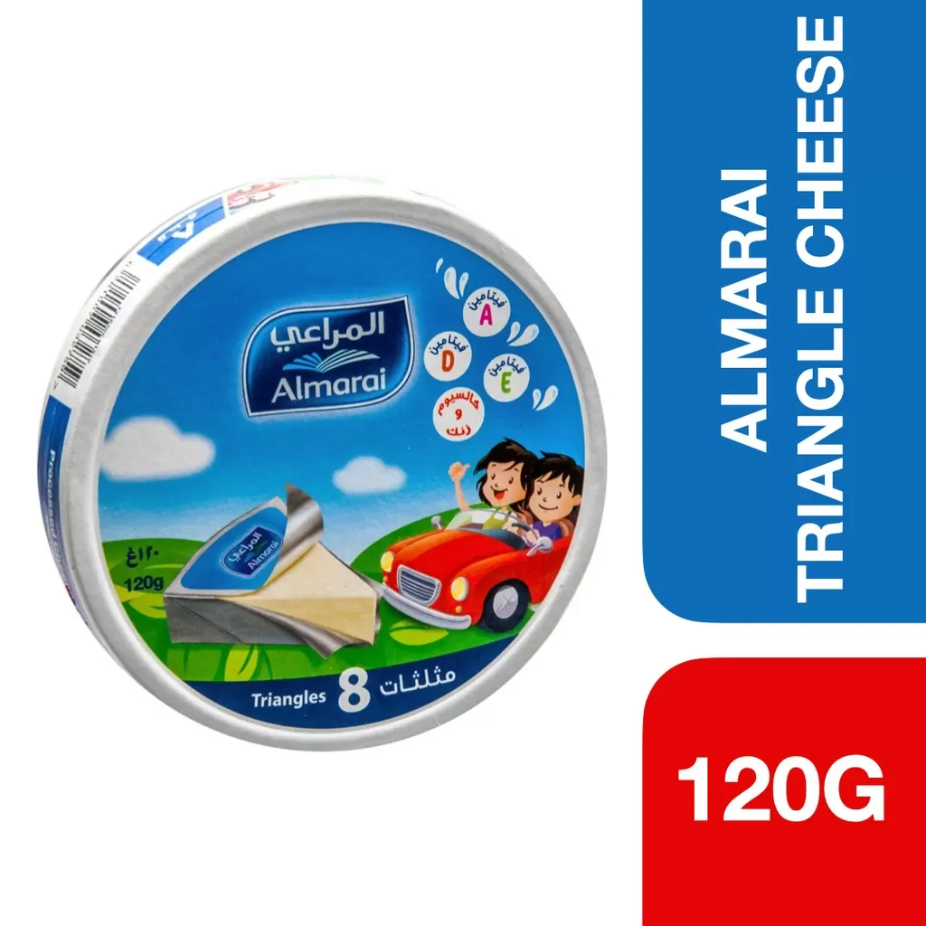 Almarai Cheese Triangle 8 Portions 120g - image 1