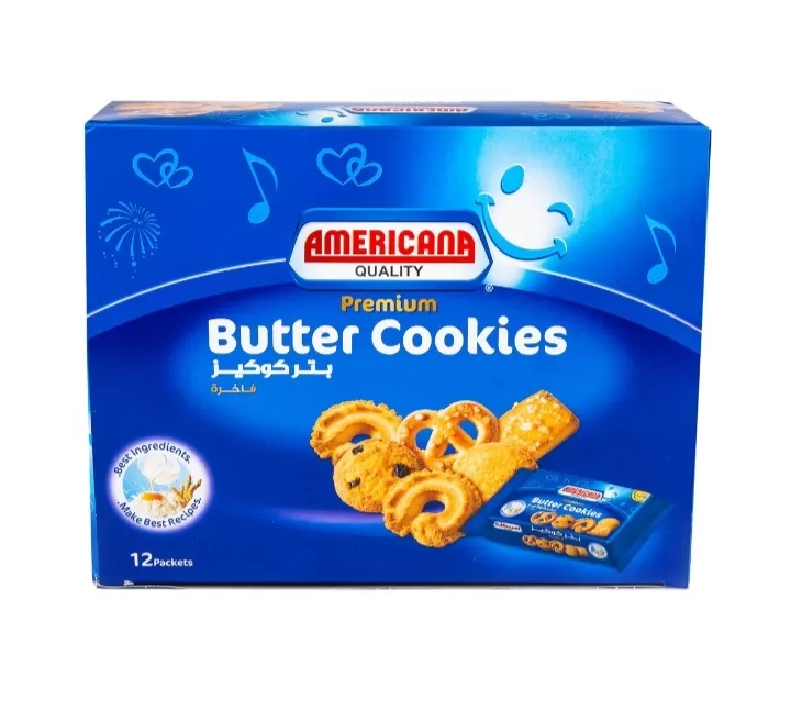 Americana Premium Butter Cookies 44g 12Pack - image 2