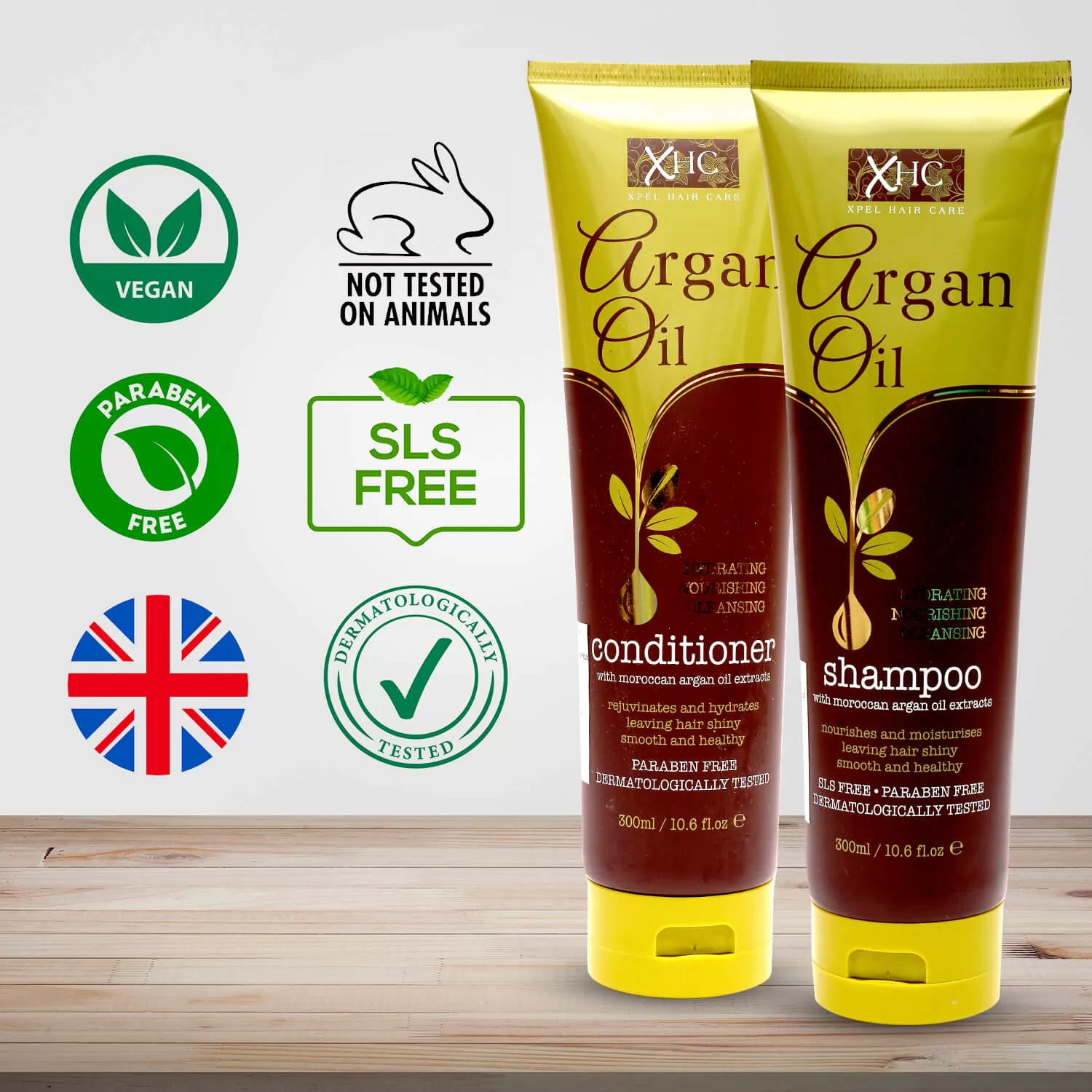 XHC Xpel Hair Care Argan Oil Shampoo 300ml - image 4